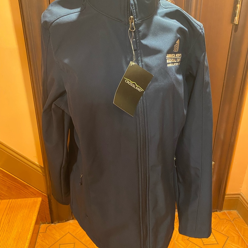Blue Ski Jacket Full-Zip Modern Design